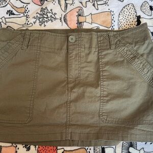 Wild Fable Green Mini Skirt
